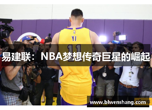 易建联：NBA梦想传奇巨星的崛起